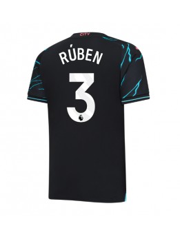 Manchester City Ruben Dias #3 Rezervni Dres 2023-24 Kratak Rukavima